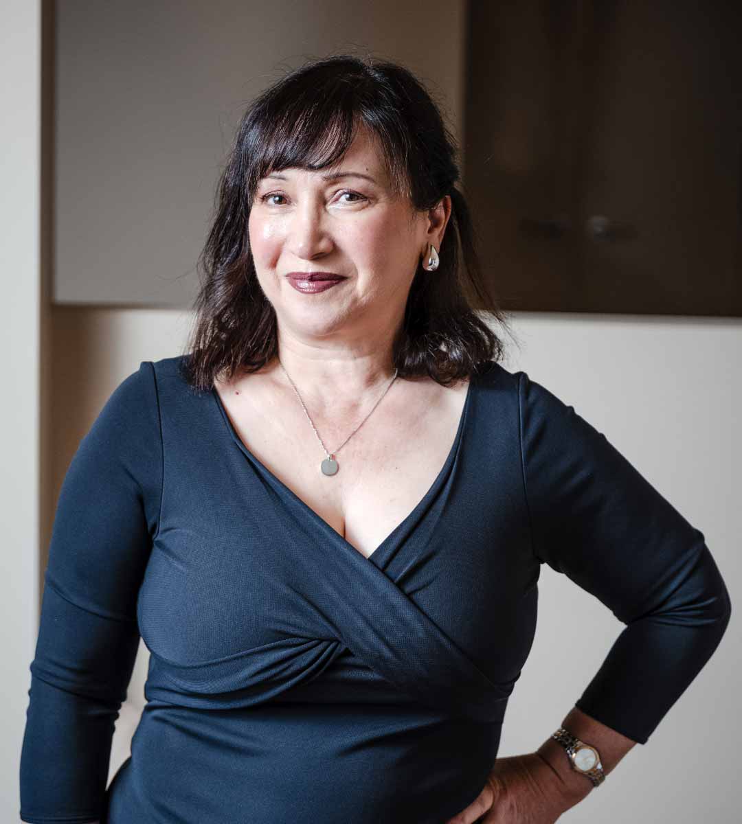 Interior designer headshot